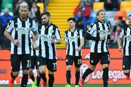 关于乌迪内斯主场战平桑普多利亚，难分胜负的信息